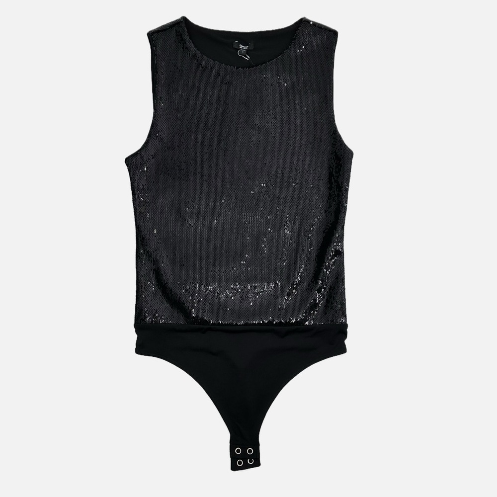 Express Body Contour Sequin Bodysuit – Size Small – NWT - Picture 2 of 10